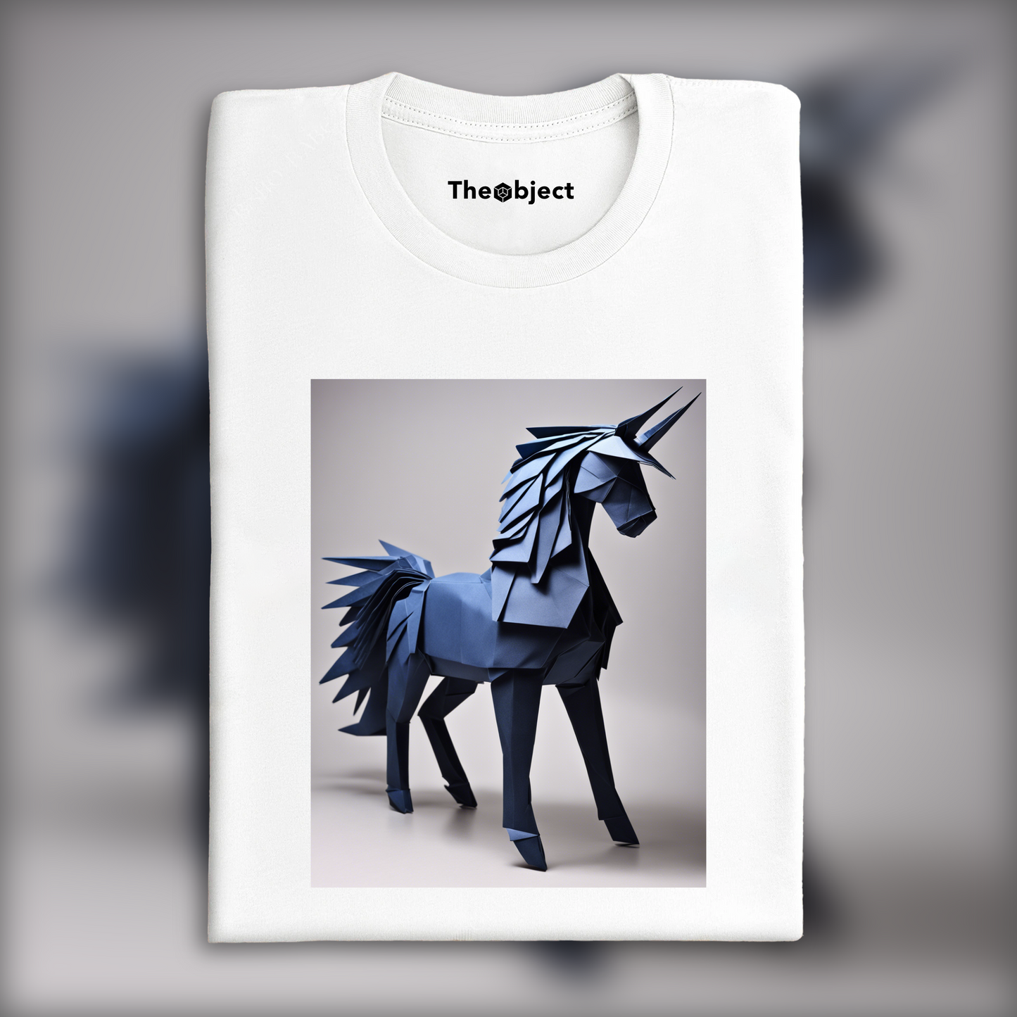 T-Shirt - Origami, Unicorn - 1121054029