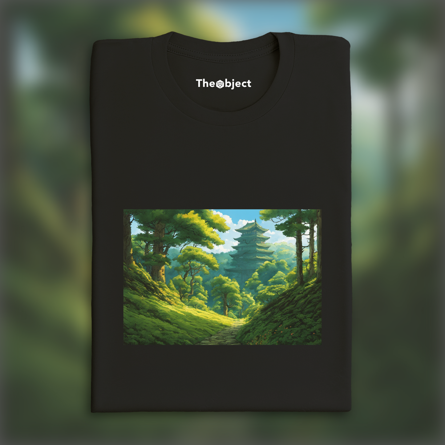 T-Shirt - Japanese animation studio, Forest - 4095437608