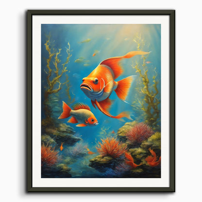 Poster: Magical realism, Fish