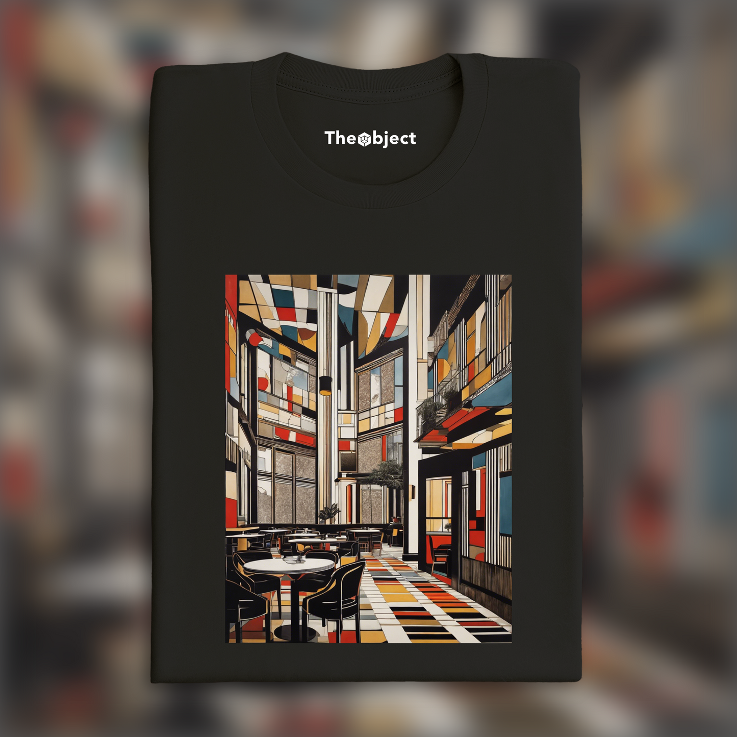 T-Shirt - Art Bauhaus, Coffee - 1422105964