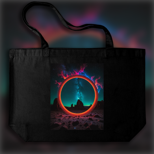 Tote bag - Photolab luminescent neon, Astronomy - 4043573015