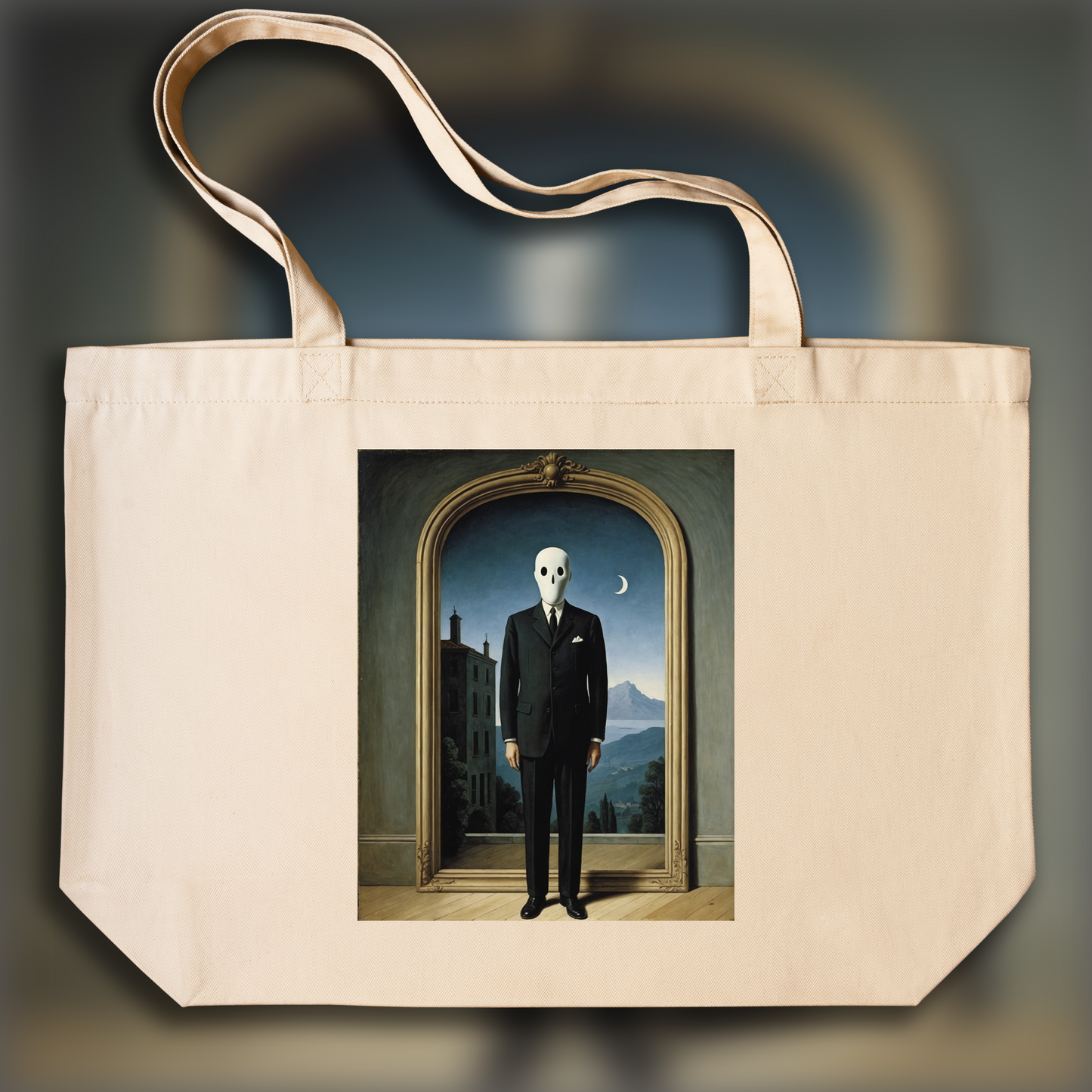 Tote bag - Belgian surrealism, A Ghost
 - 3072091715