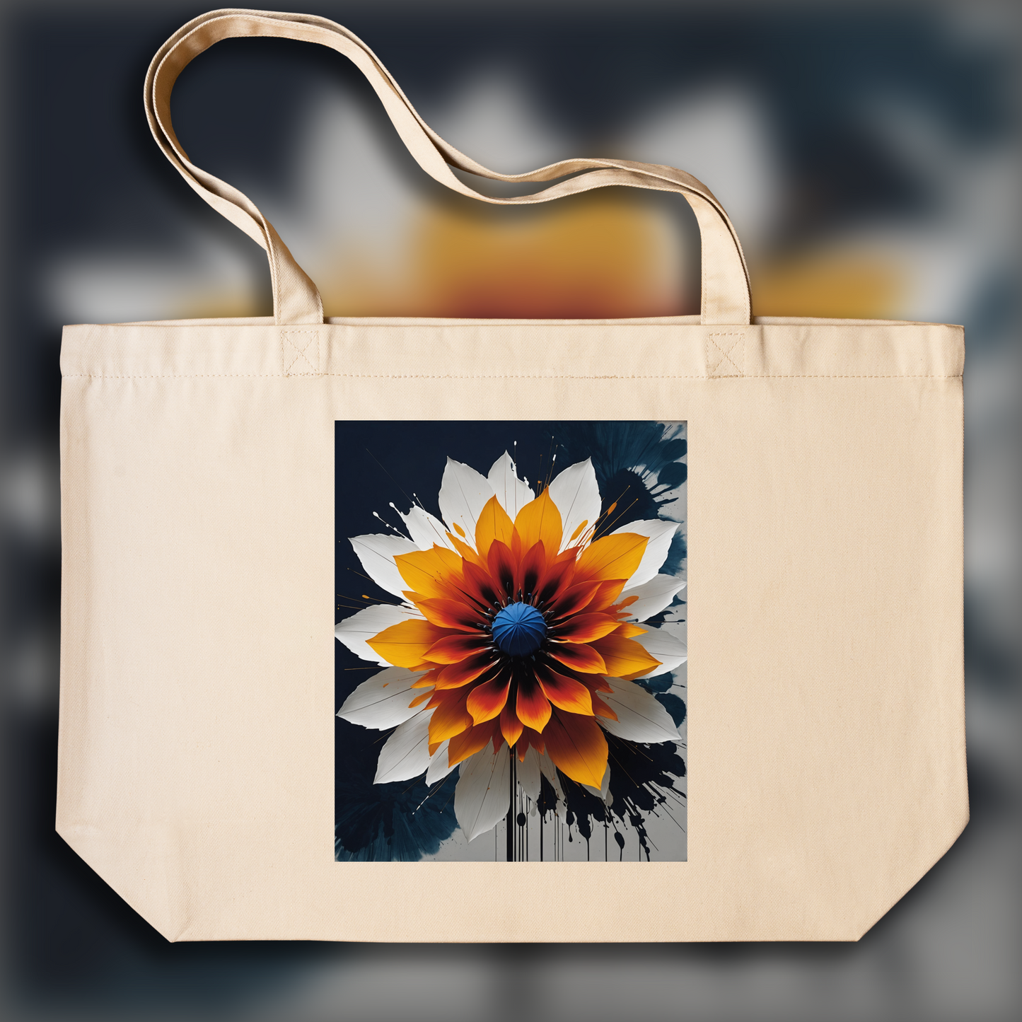 Tote bag - ZERO movement, German kinetic art, Norway - 1798506654