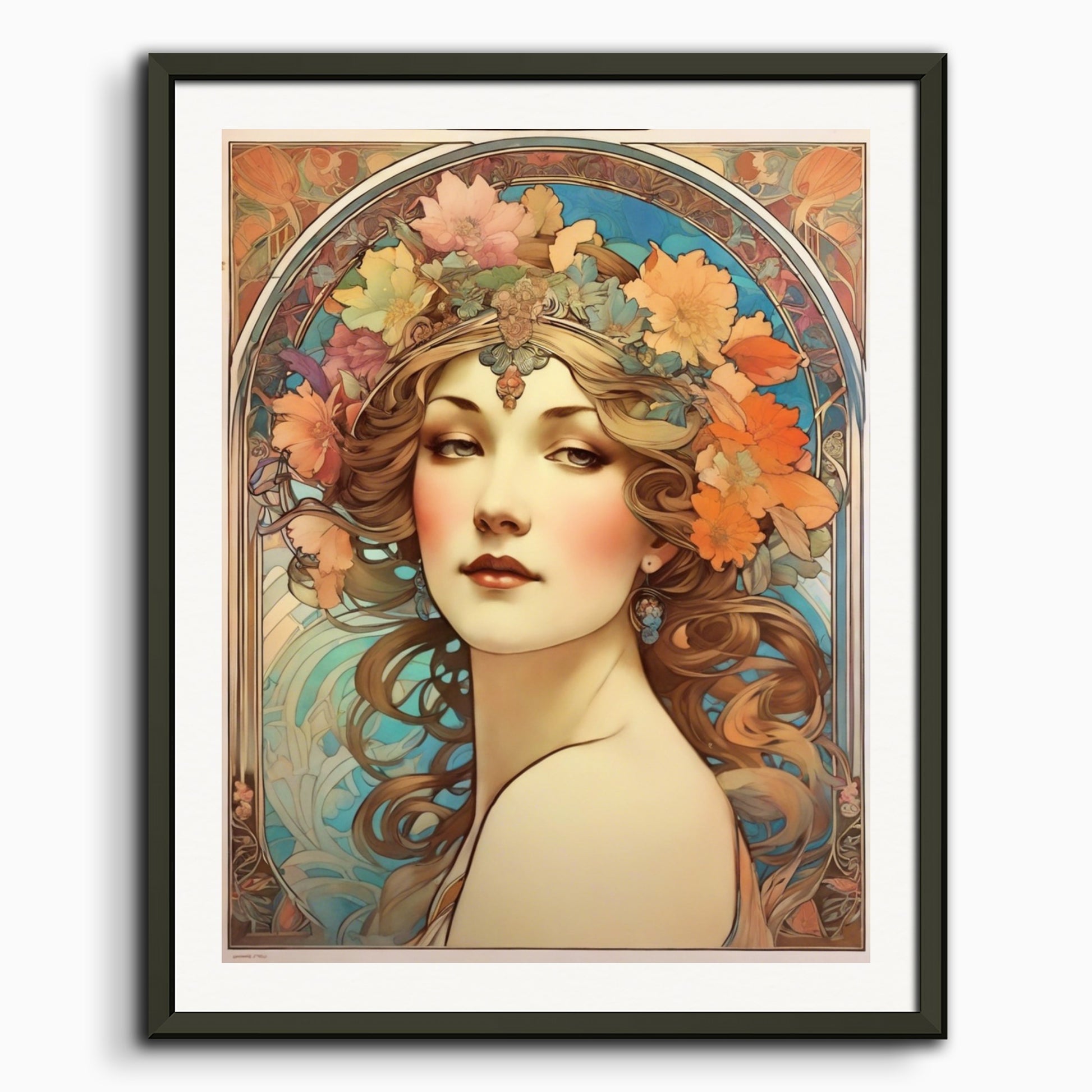 Poster: Alfons Mucha, Arc-en-ciel