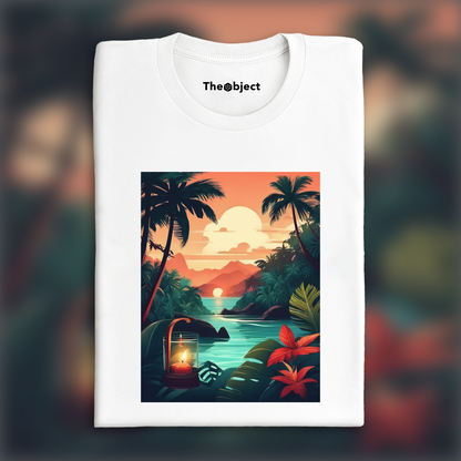 T-Shirt - Tropical Jungle, Candle - 4235799676