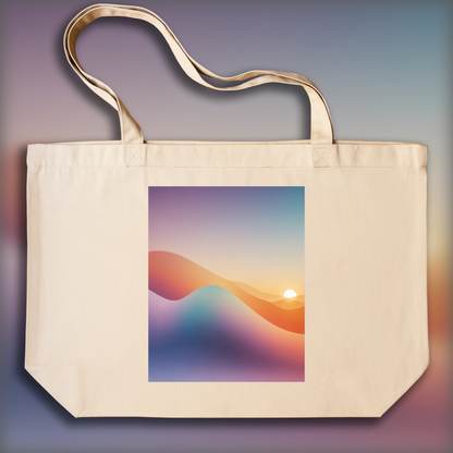 Tote bag - Soothing Abstract Gradients, Sunset  - 3406803208