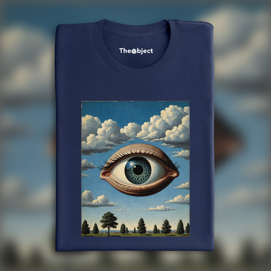 T-Shirt - Belgian surrealism, An eye in the sky - 956057054