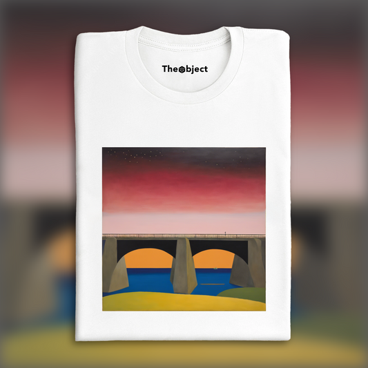 T-Shirt - Scottish Abstract Expressionism Painting, Bridge - 2648554121