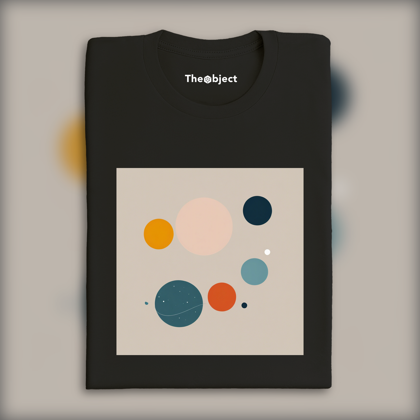 T-Shirt - Art abstrait minimaliste, Astronomie - 4008093887