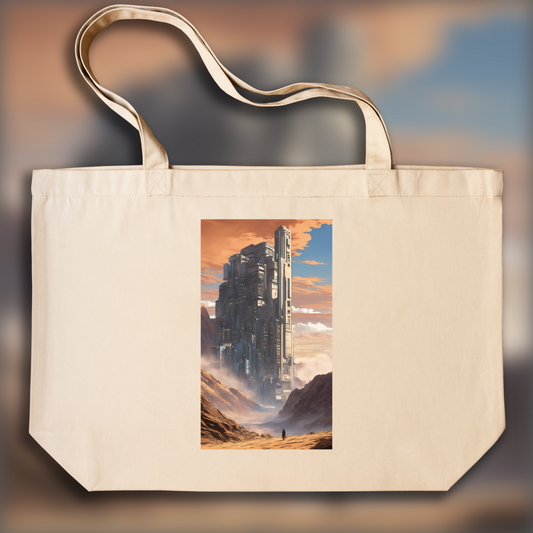 Tote bag - Ghost in the shell atmosphere, Desert - 3958011713