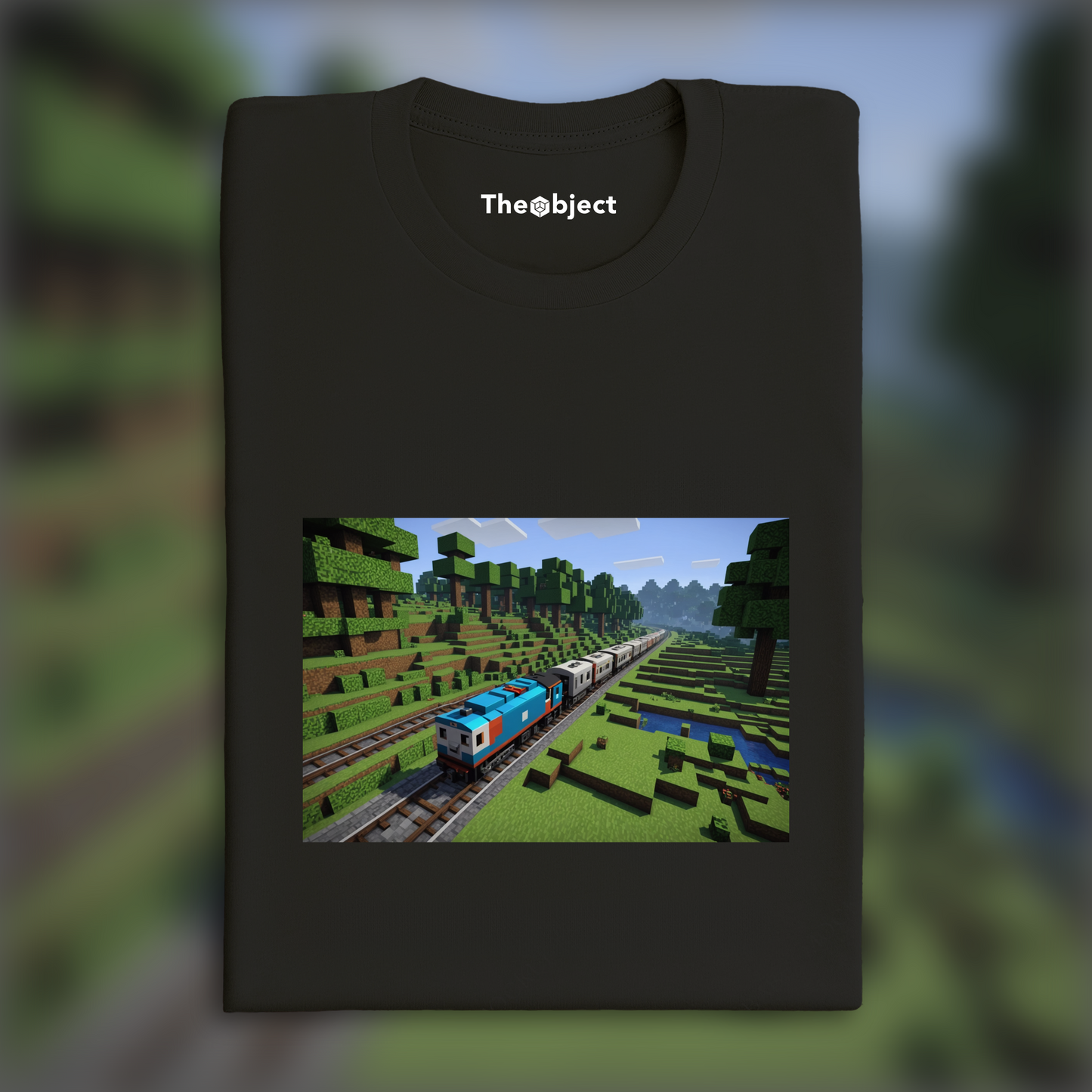 T-Shirt - Minecraft, Train - 673608277