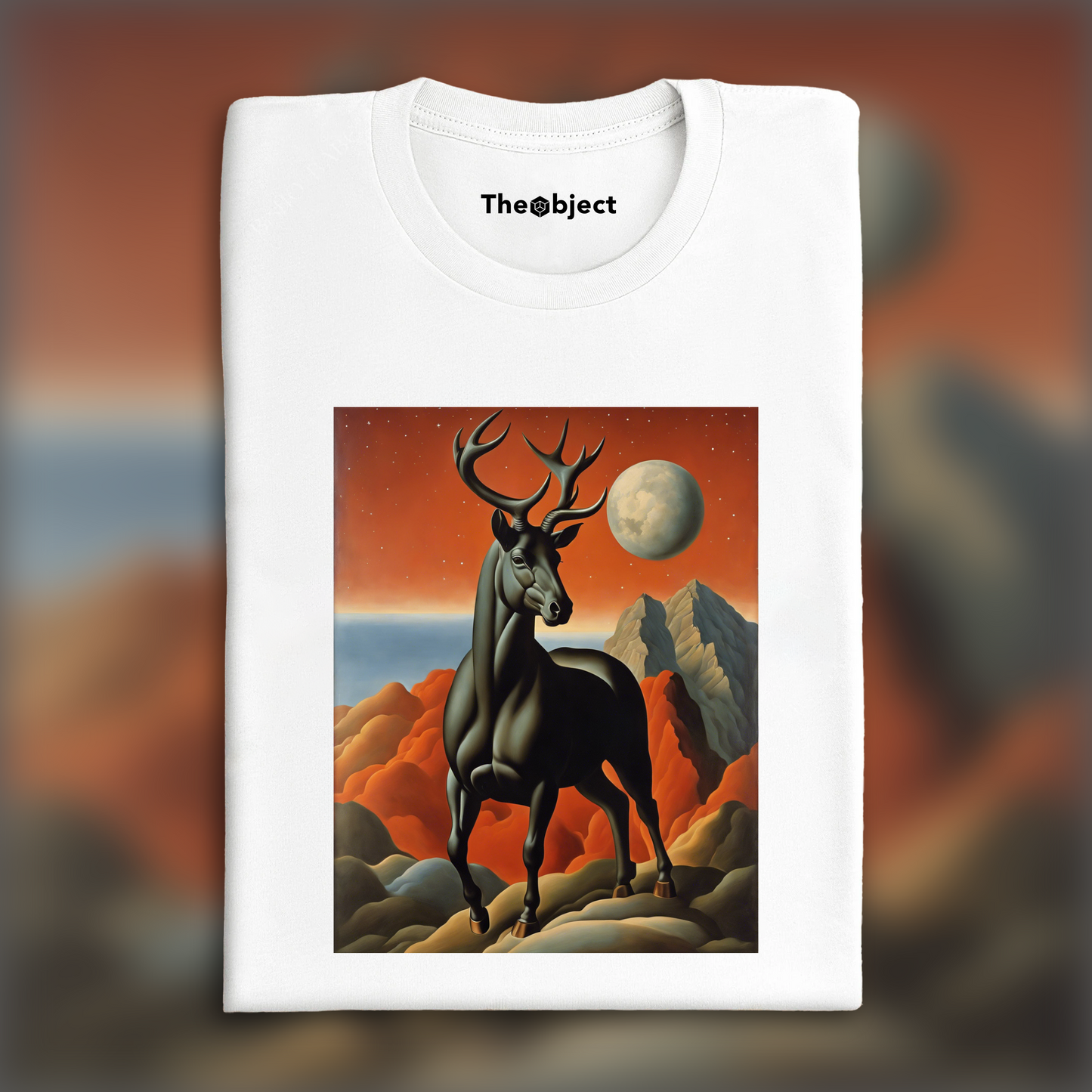 T-Shirt - Belgian surrealism, Astrology, Capricorn sign - 1075095947