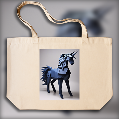 Tote bag - Origami, Licorne - 1121054029