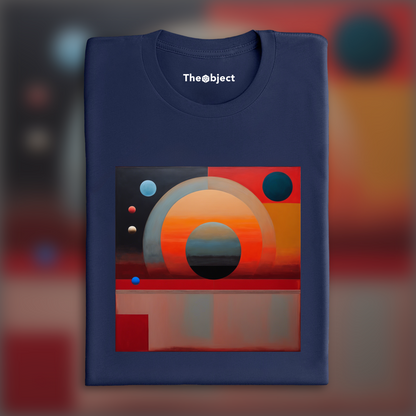 T-Shirt - 20th century American abstract expressionism, Planets  - 493898058