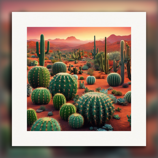 Affiche - Surréalisme, Cactus , Surréalisme, Cactus  - 2222741767