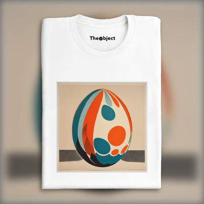 T-Shirt - Poster américain des années 60, Oeuf - 139827567