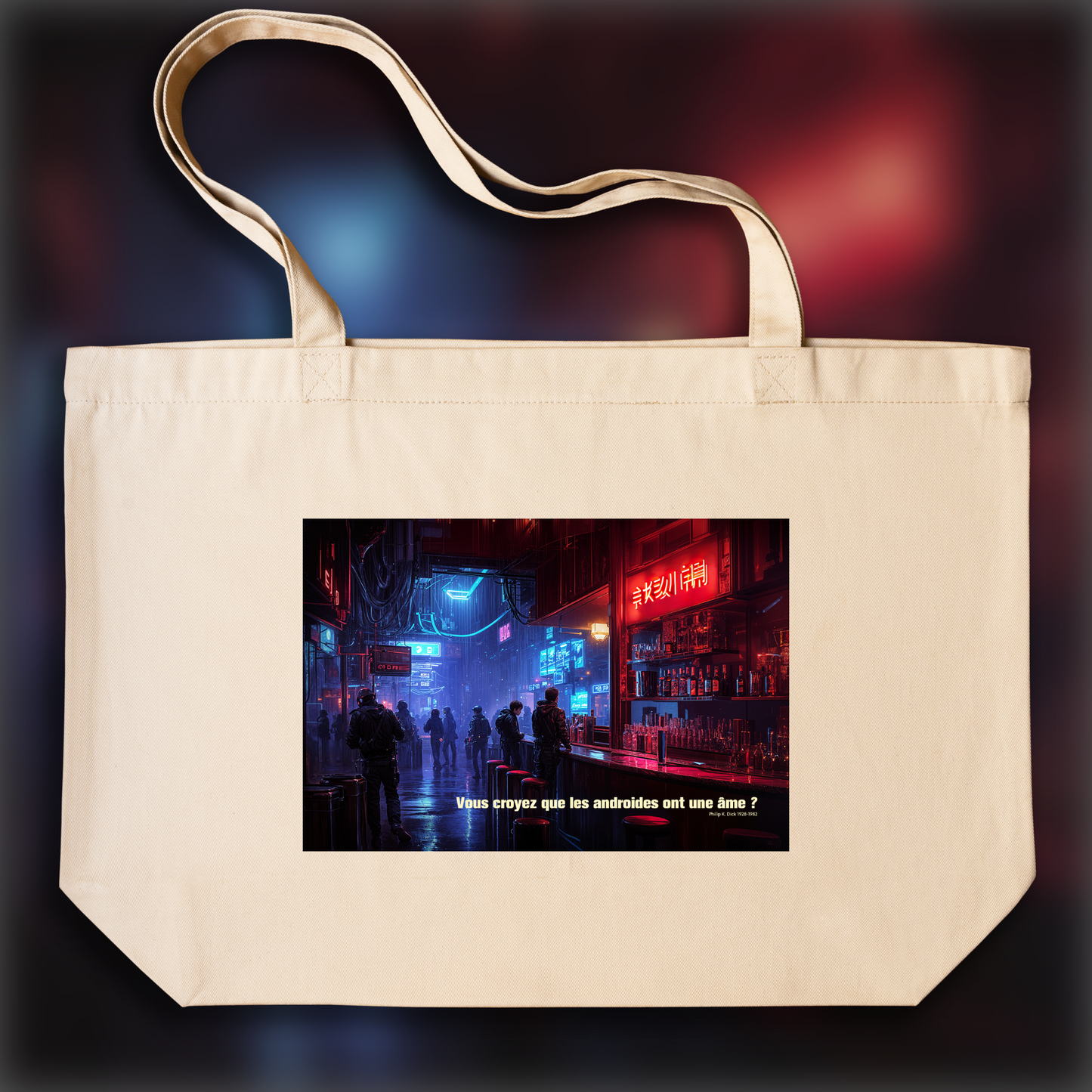 Tote bag - Your reality is not mine, Philip K. Dick