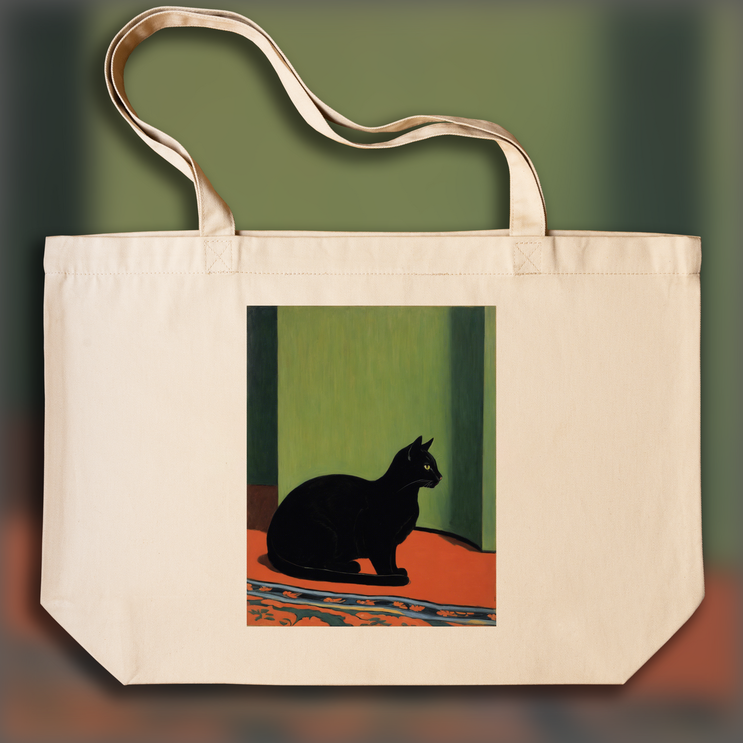 Tote bag - Nabi art movement, Cat - 1785769013