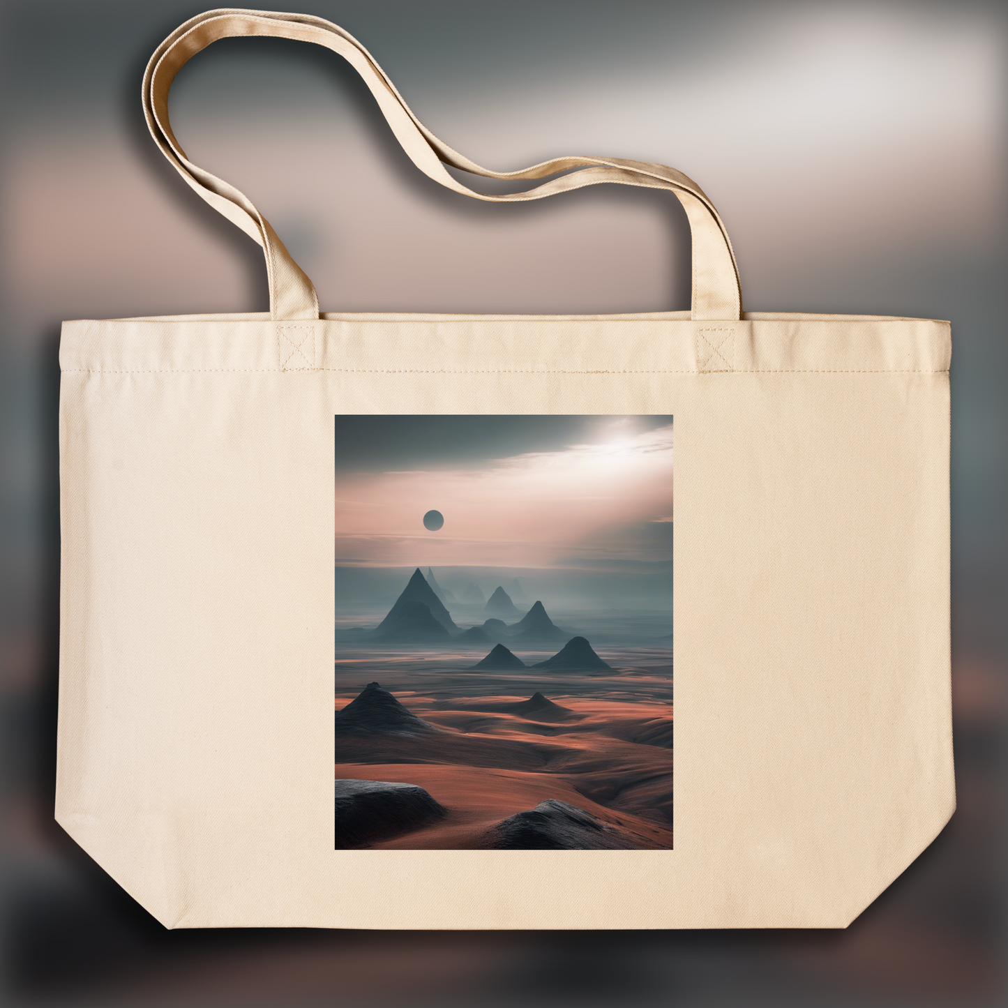 Tote bag - Paysage exoplanète - 2381193505