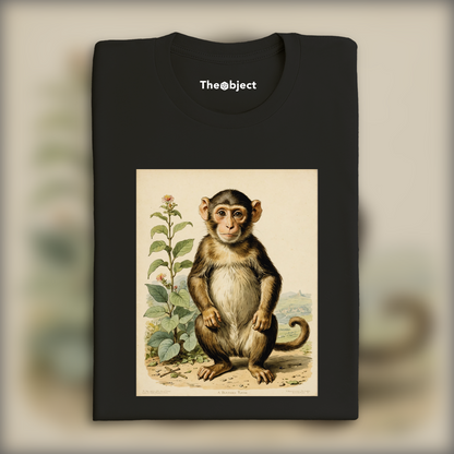 T-Shirt - Charming tales, delicate British watercolors, Monkey - 2270210448