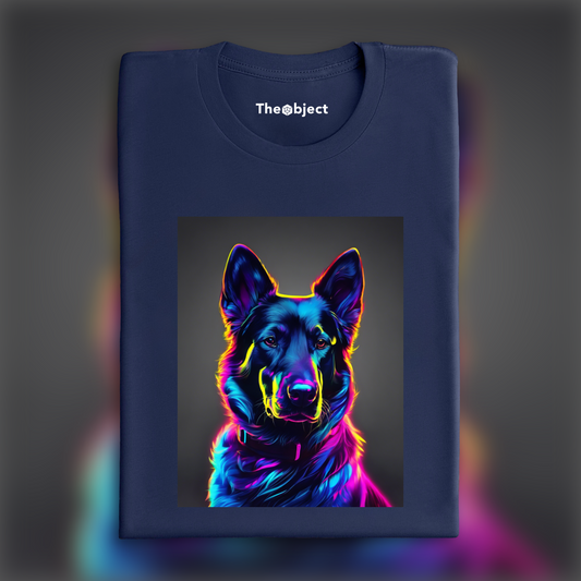 T-Shirt - Photolab luminescent neon, Dog - 463591450