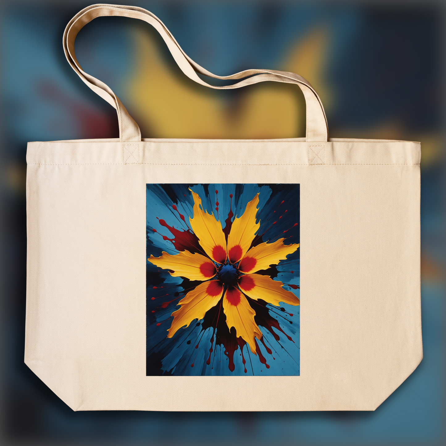 Tote bag - ZERO movement, German kinetic art, Norway - 2981848894