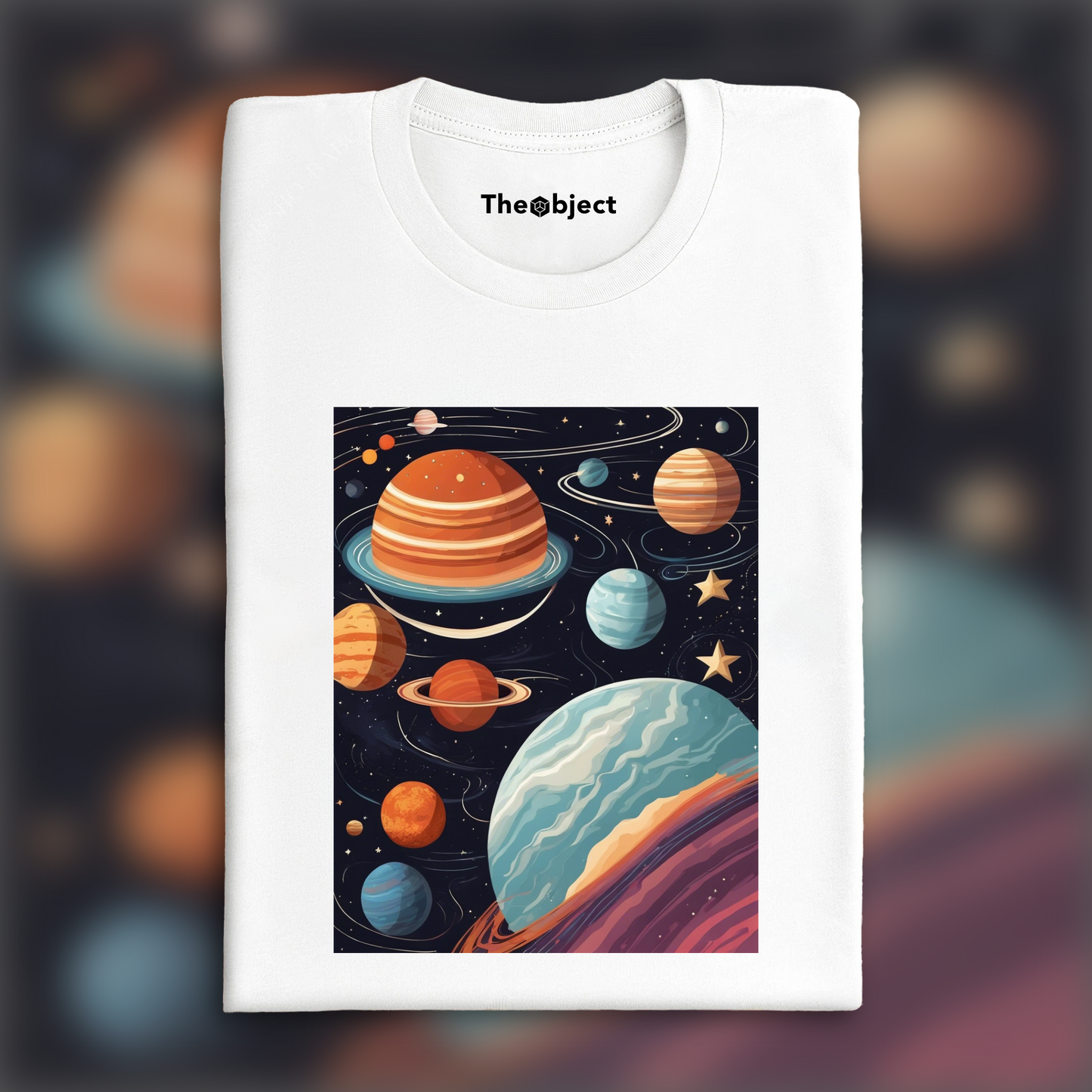 T-Shirt - Illustration épurée américaine, moderne et nerveuse, Astro - 1609277127