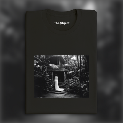 T-Shirt - 20th century American pictorialist and romantic photography, Ghost in the shell in the Seychelles - 1372382987