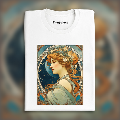 T-Shirt - Enchanting fusion of ornate lines and flowing shapes, Astro - 892631478