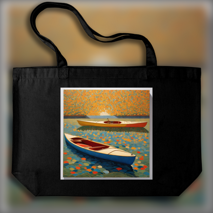 Tote bag - Charles angrand, Kayak - 3629391116