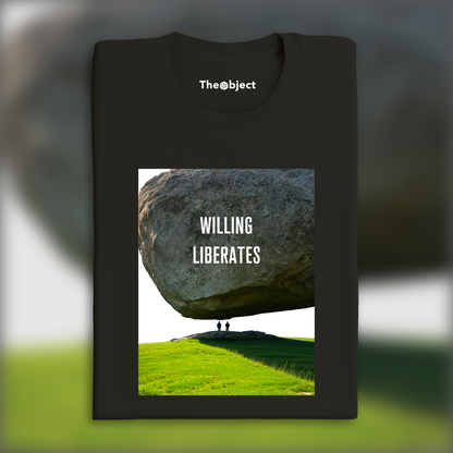 T-Shirt - Willing liberates, Nietzsche - 5454971802