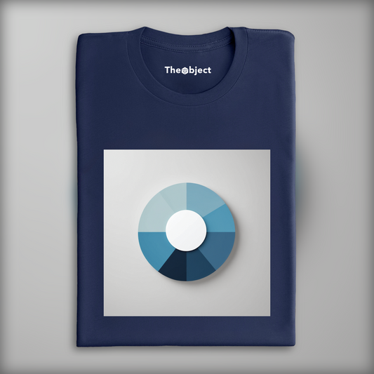 T-Shirt - Minimalism art, a circle - 182454712