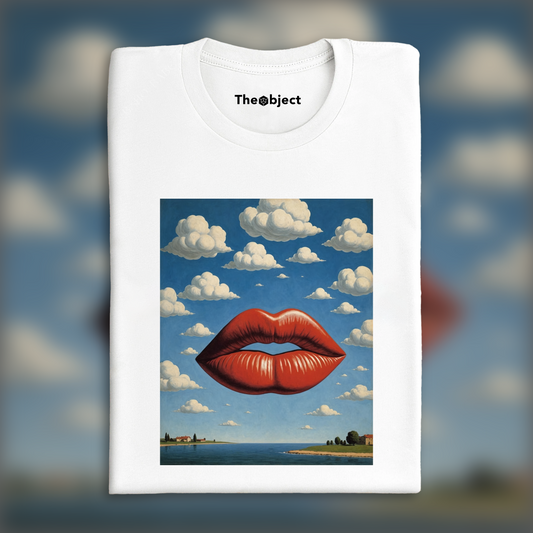 T-Shirt - Belgian surrealism, Lips - 3525359527