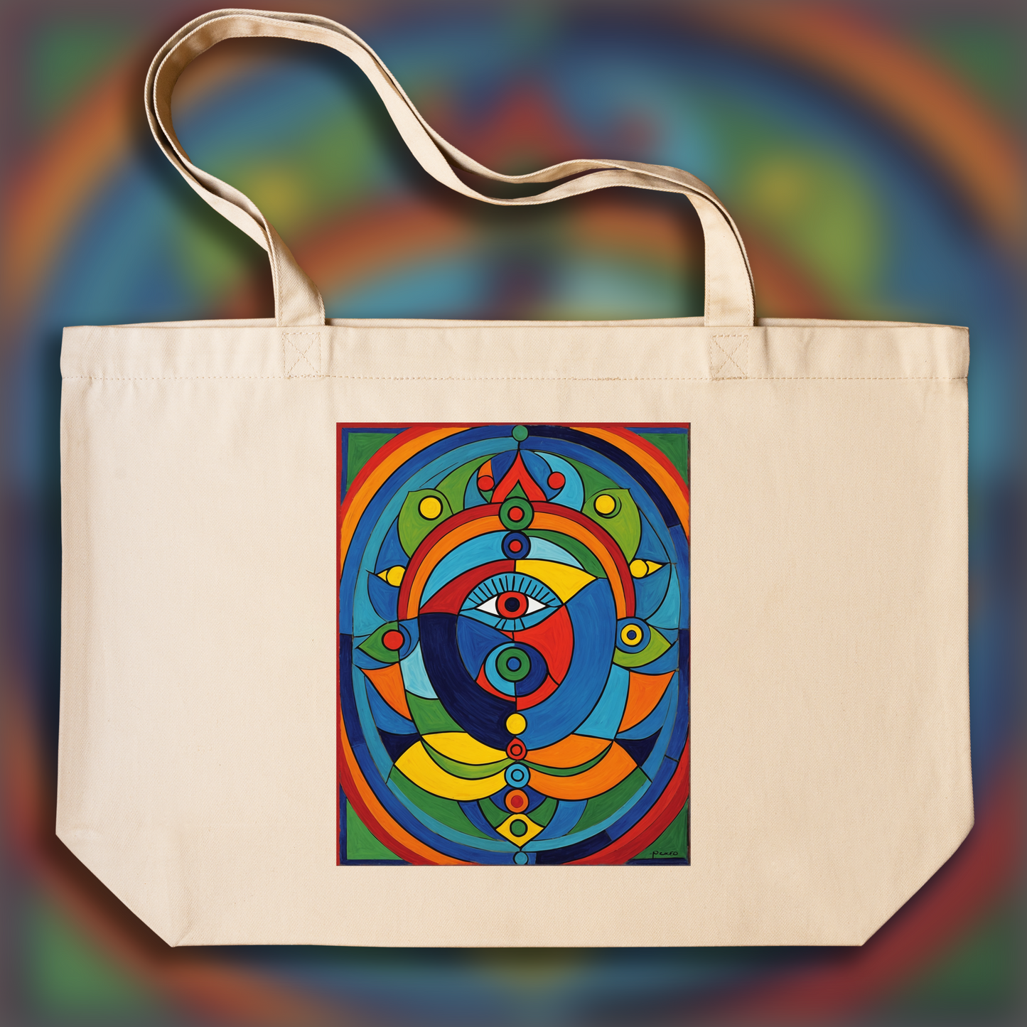 Tote bag - Vision of chakra 05 - 4072172488