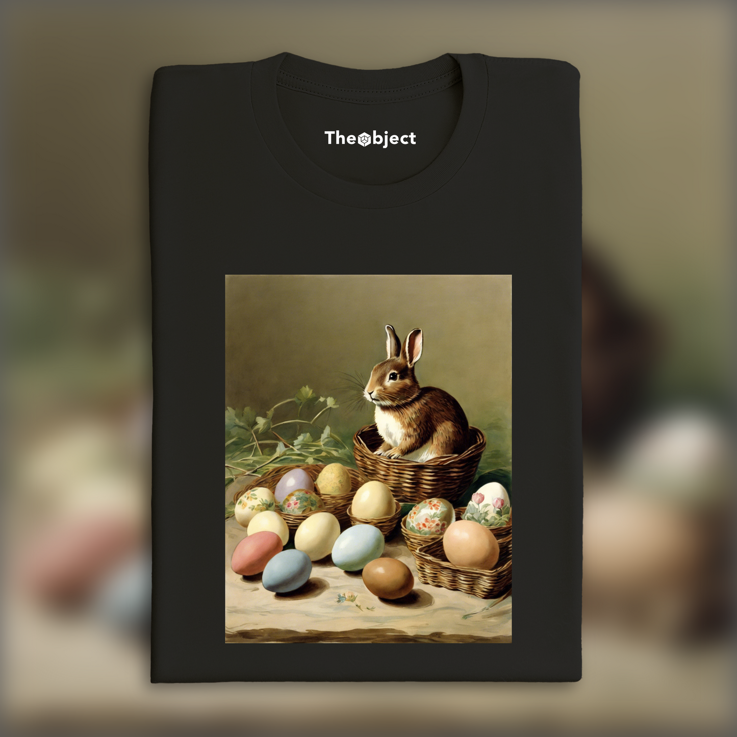 T-Shirt - Contes charmants, délicates aquarelles britanniques, Chocolate eggs  - 2677289440