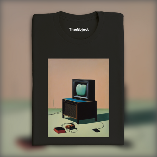 T-Shirt - Belgian surrealism, Video game console - 1133182749