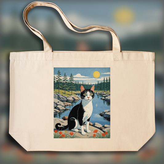 Tote bag - Moomins, Cat - 815959319