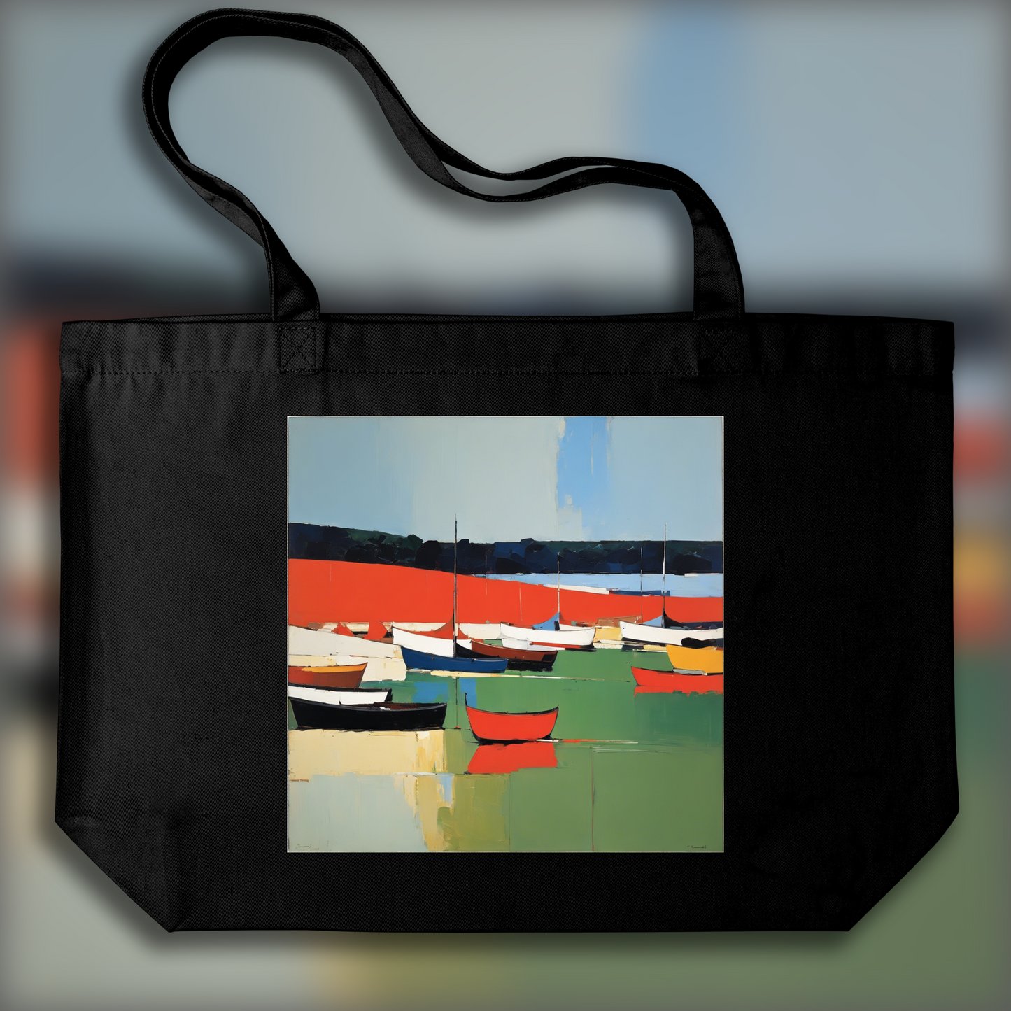 Tote bag - Nicolas de Staël, Lac - 3778662716