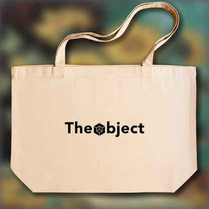 Tote bag - Painting capturing the passionate turbulence of nature and human emotion, Flower - 2544290213