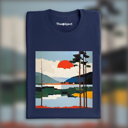 T-Shirt - Nicolas de Stael, Lake - 1347242041