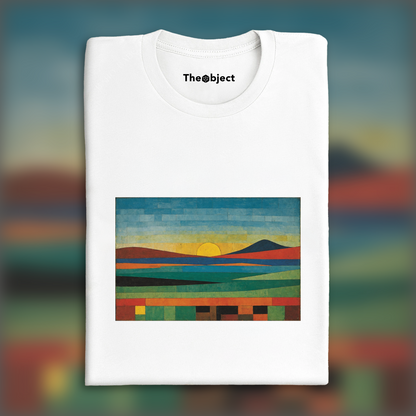 T-Shirt - Compositions abstraites aux formes fantaisistes, Paysage zen - 2998195337