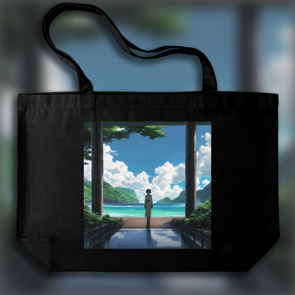 Tote bag - Atmosphère Ghost in the shell, in the Seychelles - 2883894995