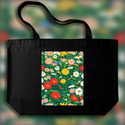 Tote bag - Japanese animation studio, Flower - 1635340970