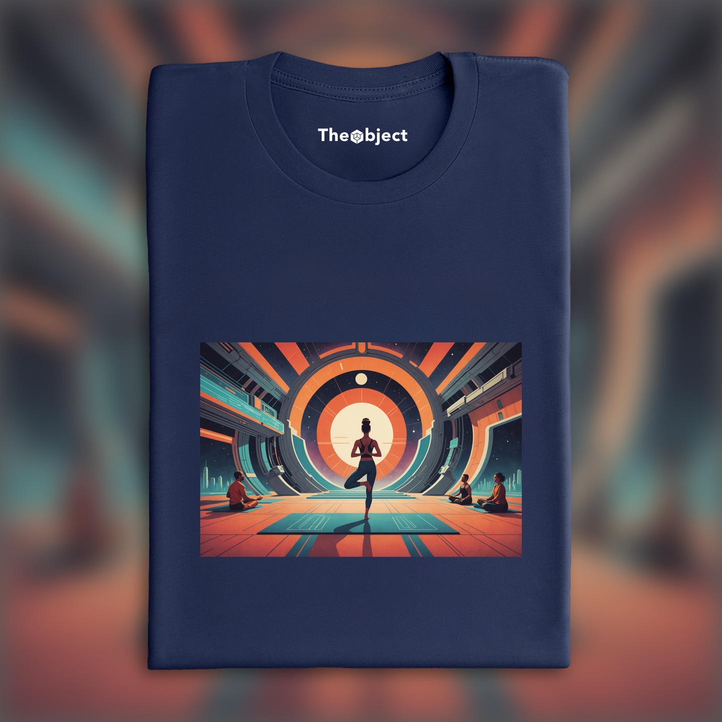 T-Shirt - Retro future, Yoga - 2642892099