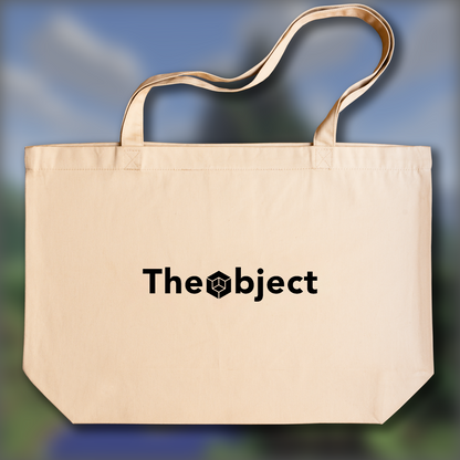 Tote bag - Minecraft, mountain - 3688758426