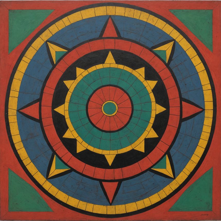 Image - 20th century Mexican abstract art, Mandala - 2960181226