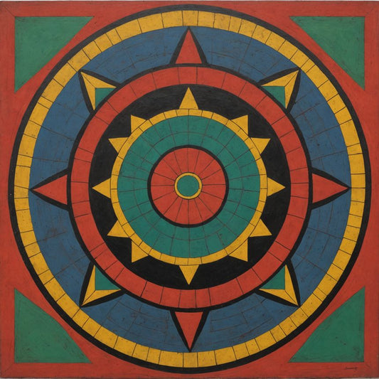 Image - Art abstrait mexicain du XXème siècle, Mandala - 2960181226