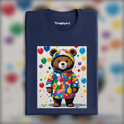 T-Shirt - Contemporary Japanese kawaii artist, bear in costume plays - 4105856380