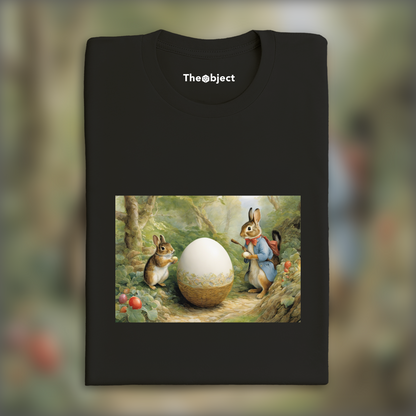 T-Shirt - Charming tales, delicate British watercolors, Egg - 2126120526