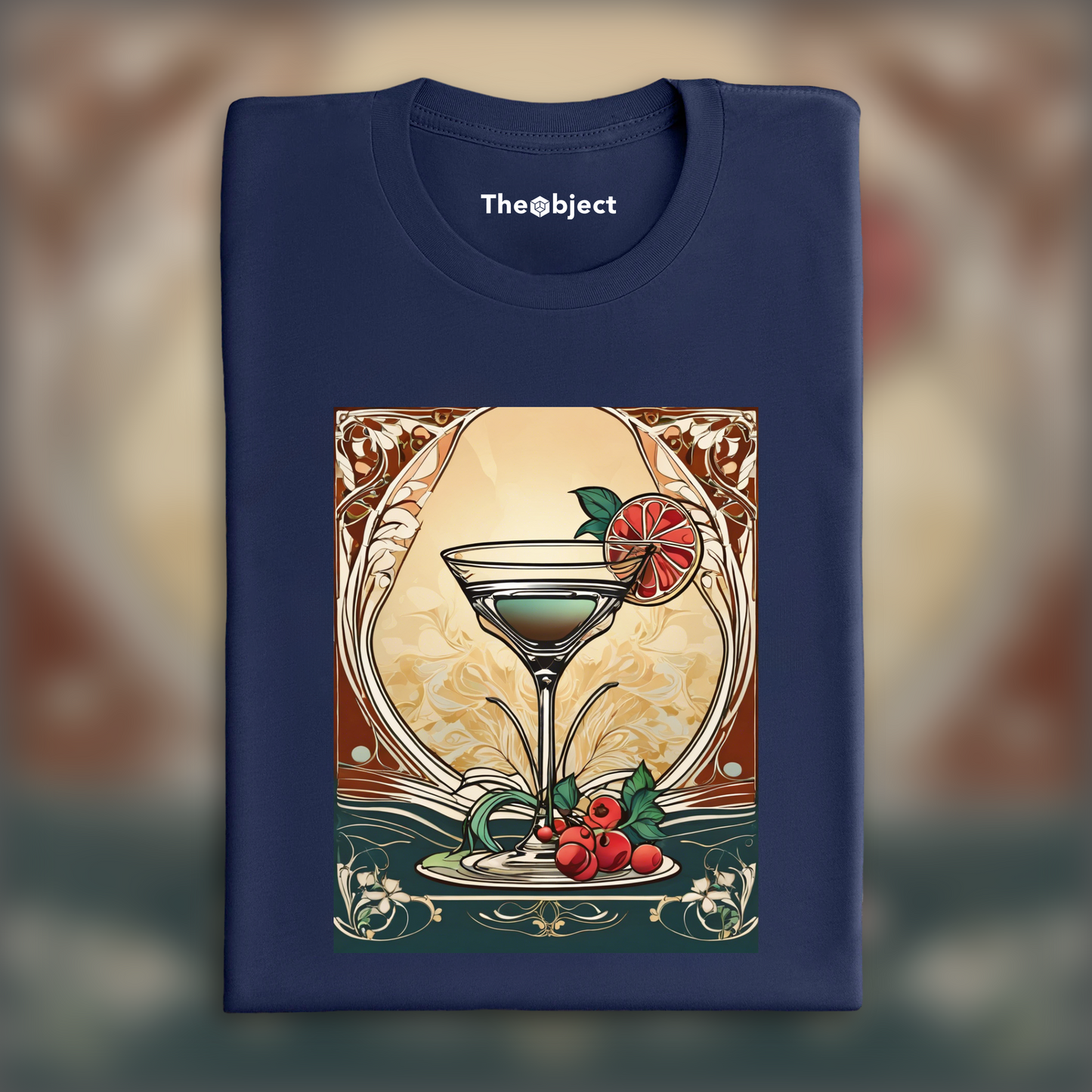 T-Shirt - Art nouveau (architecture), Cocktail - 2882488261